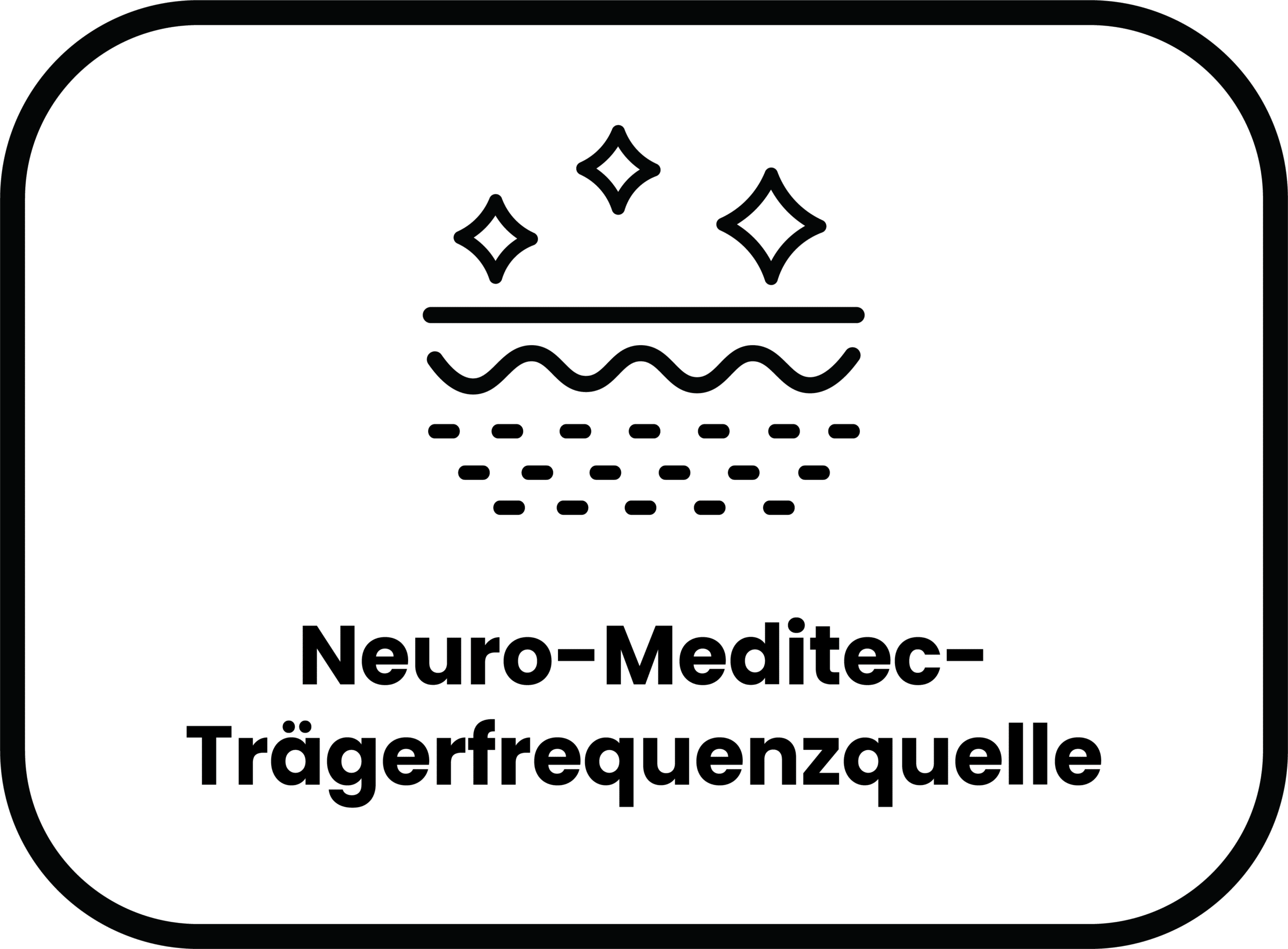 Neuro-Meditec-Trägerfequenzquelle